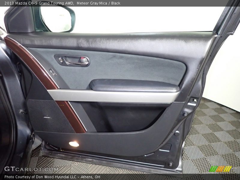 Meteor Gray Mica / Black 2013 Mazda CX-9 Grand Touring AWD