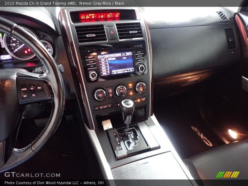 Meteor Gray Mica / Black 2013 Mazda CX-9 Grand Touring AWD
