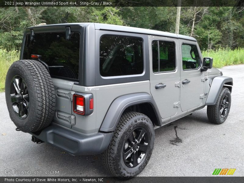 Sting-Gray / Black 2021 Jeep Wrangler Unlimited Sport 4x4