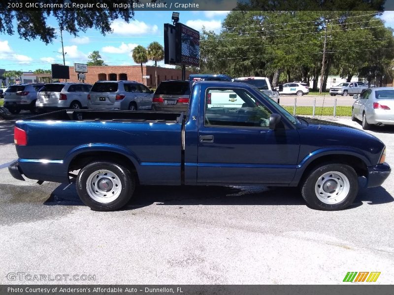  2003 Sonoma SL Regular Cab Indigo Blue Metallic