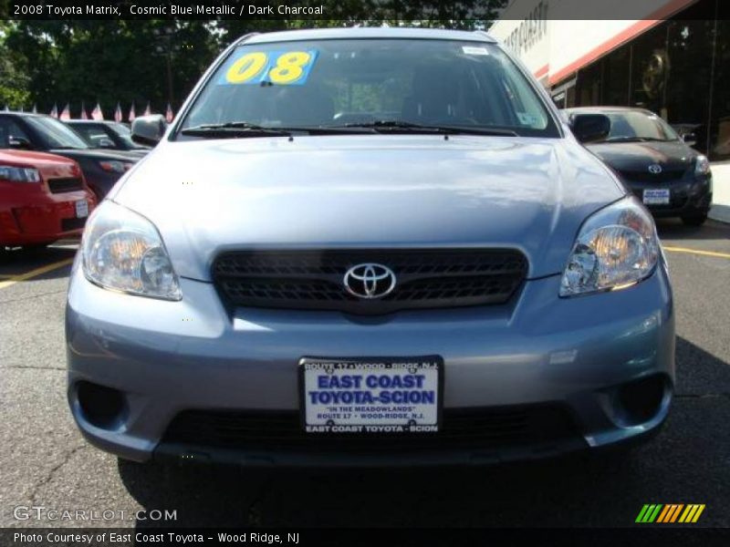 Cosmic Blue Metallic / Dark Charcoal 2008 Toyota Matrix
