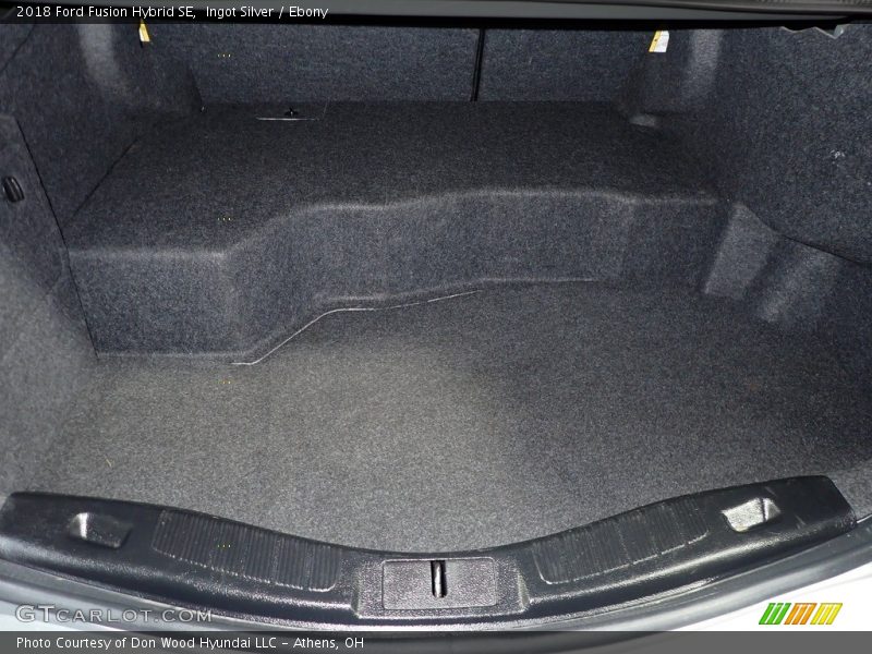 Ingot Silver / Ebony 2018 Ford Fusion Hybrid SE