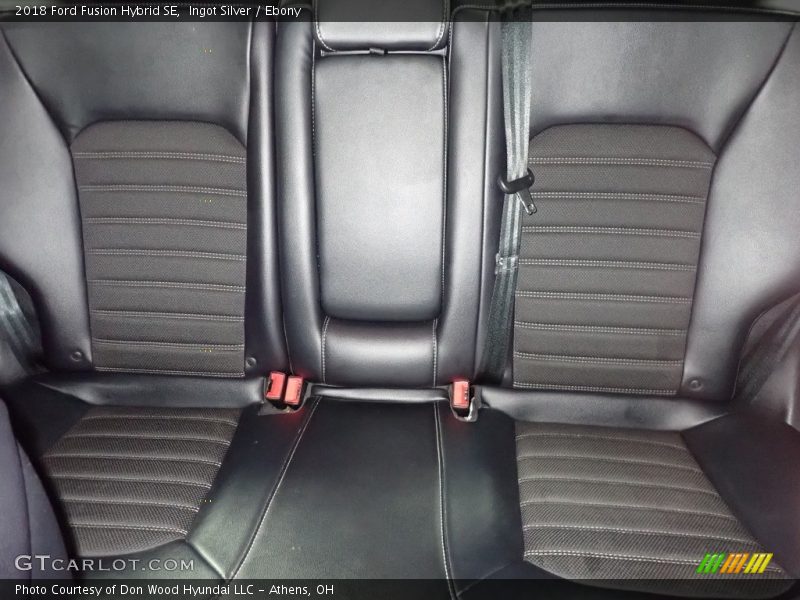 Ingot Silver / Ebony 2018 Ford Fusion Hybrid SE
