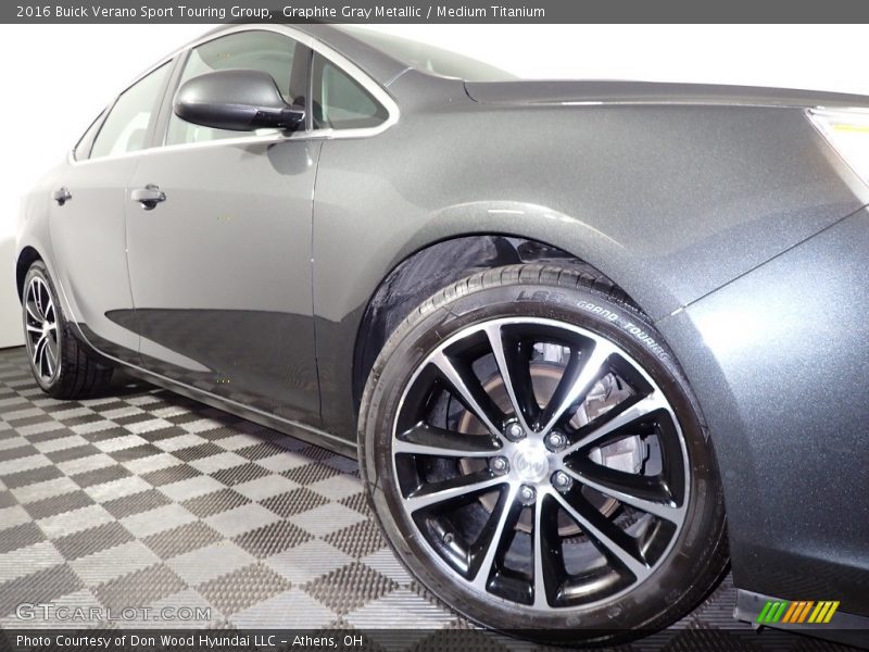 Graphite Gray Metallic / Medium Titanium 2016 Buick Verano Sport Touring Group