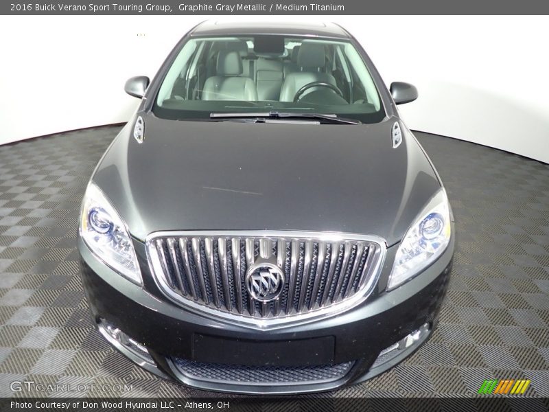 Graphite Gray Metallic / Medium Titanium 2016 Buick Verano Sport Touring Group