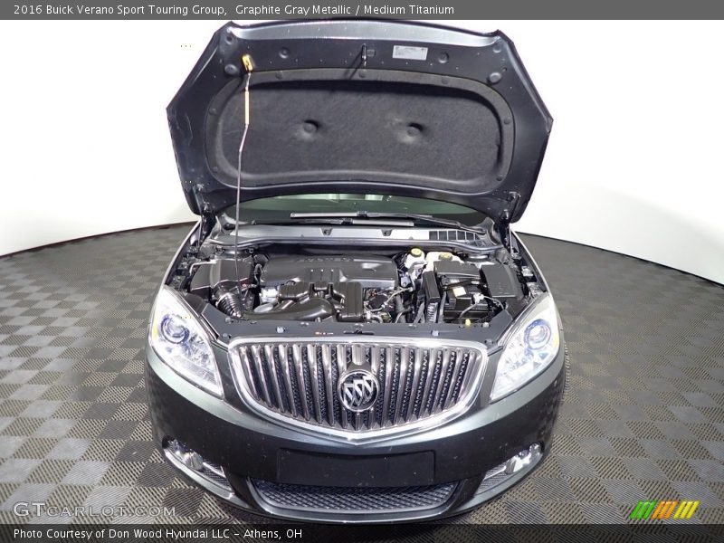 Graphite Gray Metallic / Medium Titanium 2016 Buick Verano Sport Touring Group