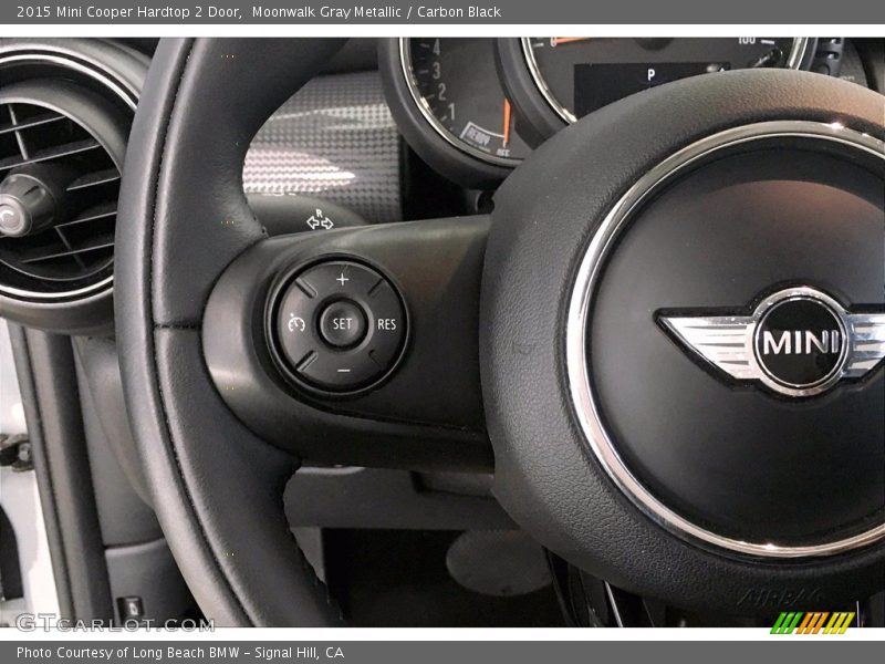 Moonwalk Gray Metallic / Carbon Black 2015 Mini Cooper Hardtop 2 Door