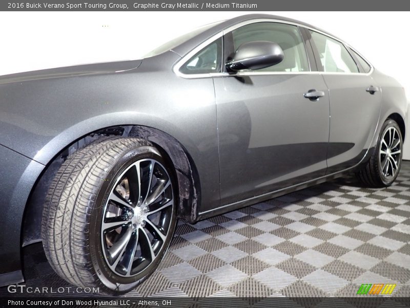 Graphite Gray Metallic / Medium Titanium 2016 Buick Verano Sport Touring Group