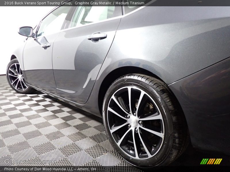 Graphite Gray Metallic / Medium Titanium 2016 Buick Verano Sport Touring Group