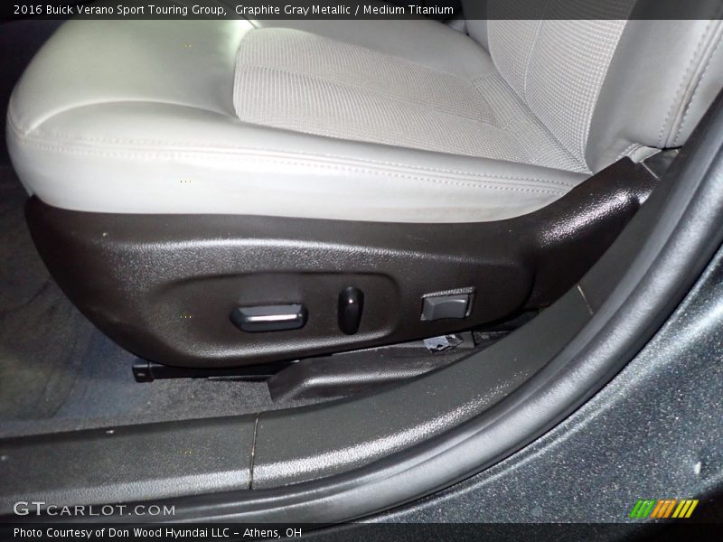 Graphite Gray Metallic / Medium Titanium 2016 Buick Verano Sport Touring Group