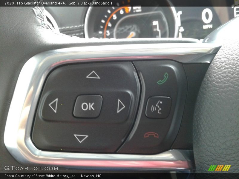  2020 Gladiator Overland 4x4 Steering Wheel