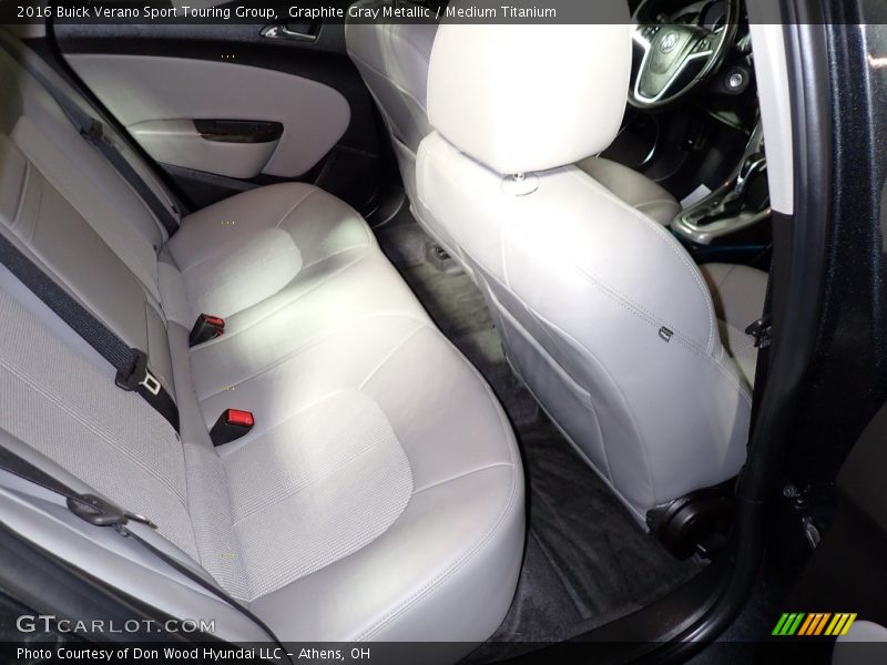 Graphite Gray Metallic / Medium Titanium 2016 Buick Verano Sport Touring Group