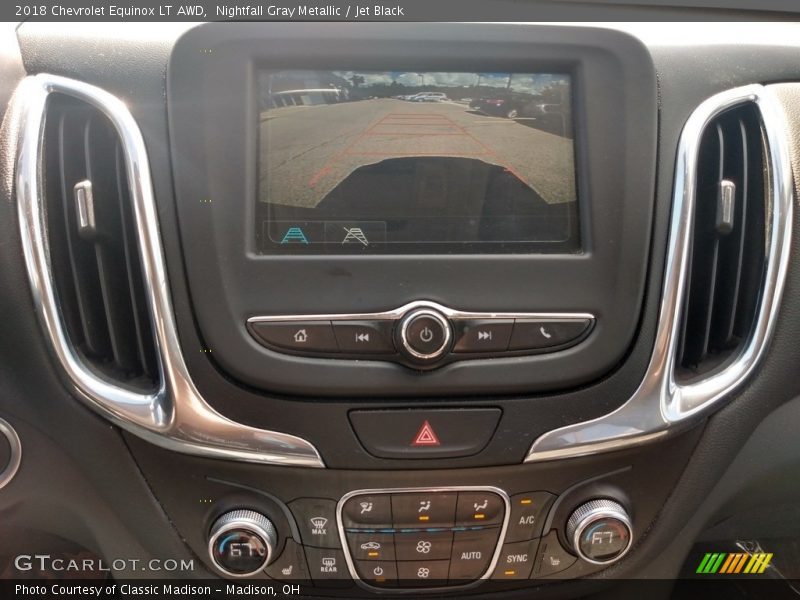 Nightfall Gray Metallic / Jet Black 2018 Chevrolet Equinox LT AWD