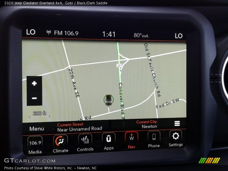 Gobi / Black/Dark Saddle 2020 Jeep Gladiator Overland 4x4