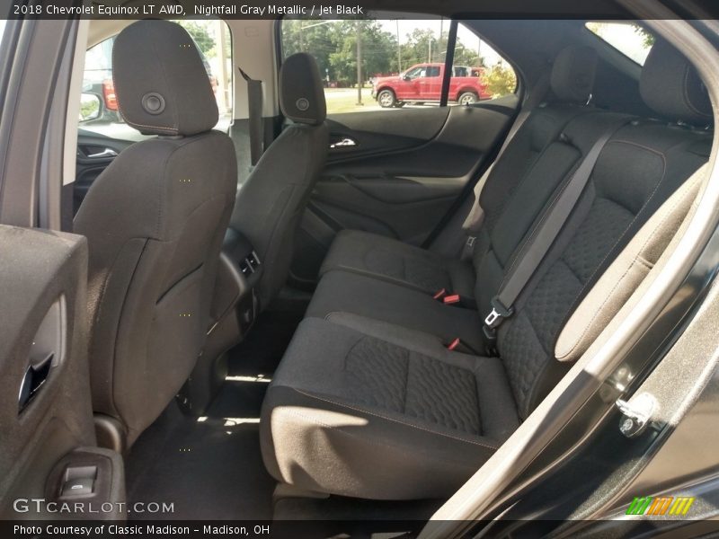 Nightfall Gray Metallic / Jet Black 2018 Chevrolet Equinox LT AWD