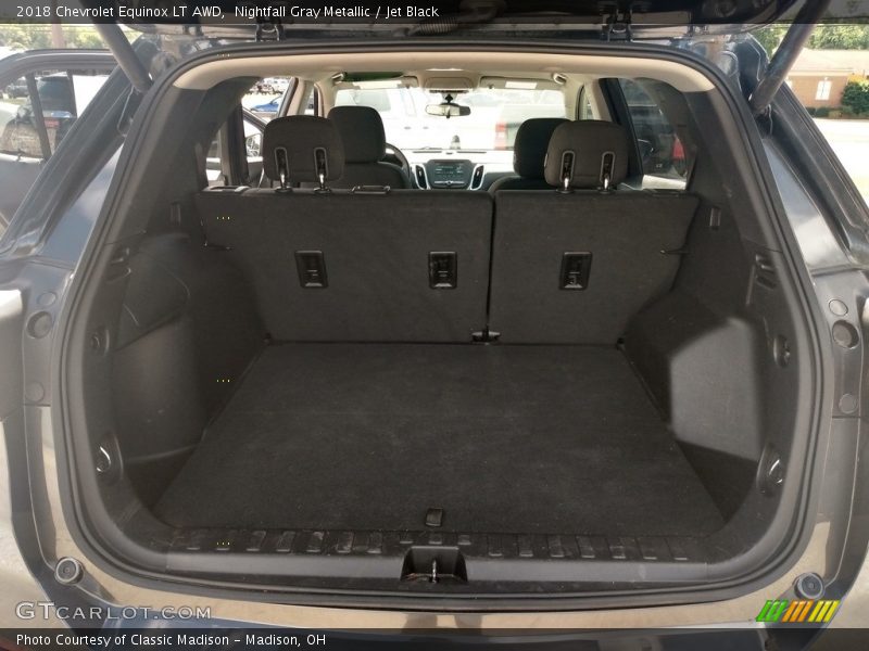 Nightfall Gray Metallic / Jet Black 2018 Chevrolet Equinox LT AWD