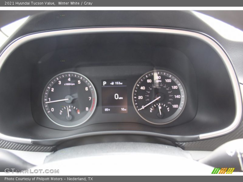 Winter White / Gray 2021 Hyundai Tucson Value