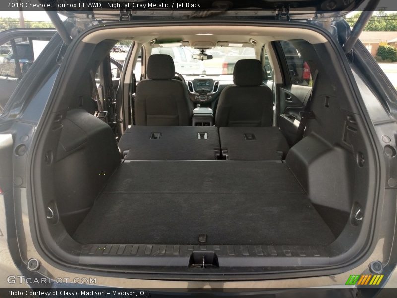 Nightfall Gray Metallic / Jet Black 2018 Chevrolet Equinox LT AWD