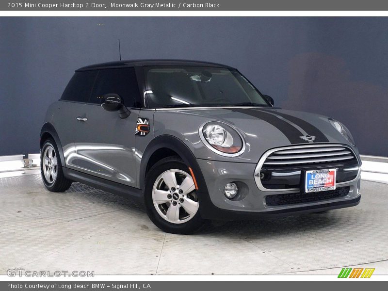 Moonwalk Gray Metallic / Carbon Black 2015 Mini Cooper Hardtop 2 Door