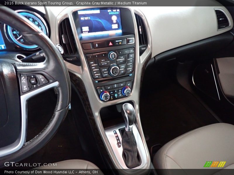 Graphite Gray Metallic / Medium Titanium 2016 Buick Verano Sport Touring Group