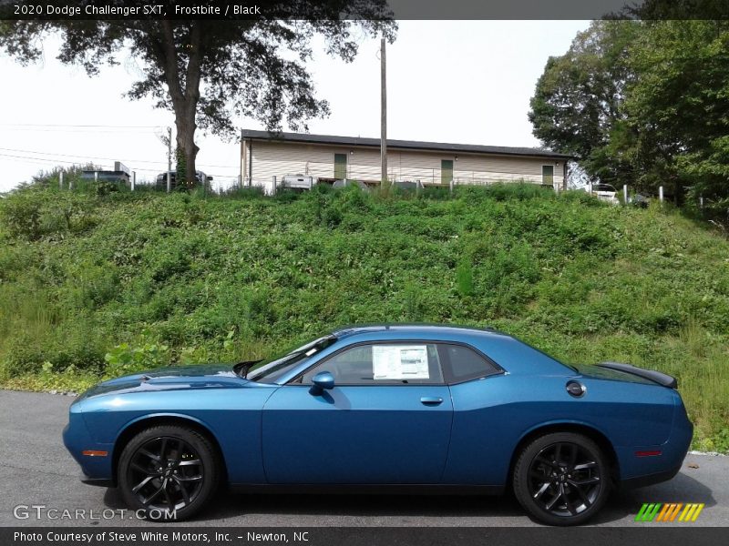 Frostbite / Black 2020 Dodge Challenger SXT