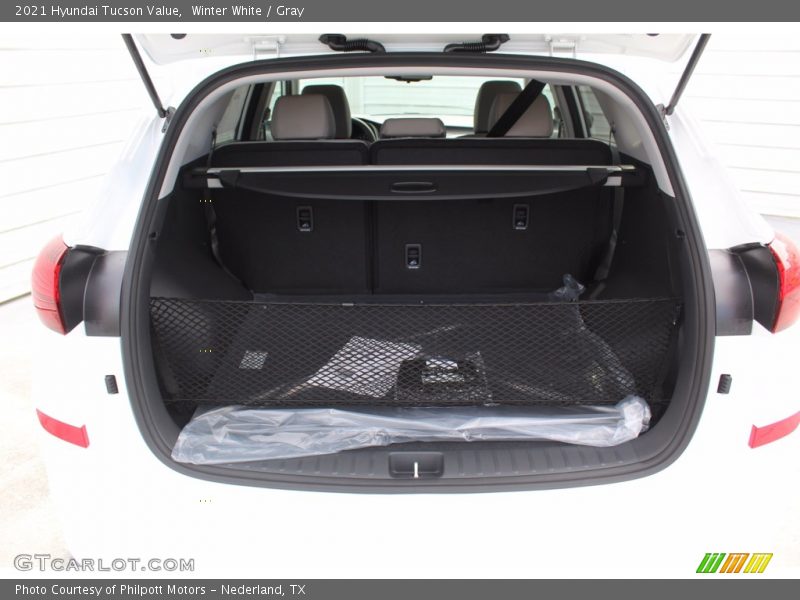 Winter White / Gray 2021 Hyundai Tucson Value