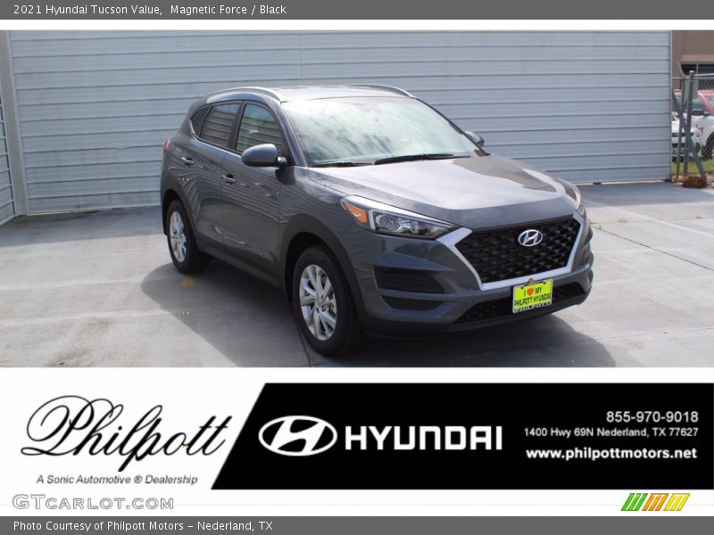 Magnetic Force / Black 2021 Hyundai Tucson Value
