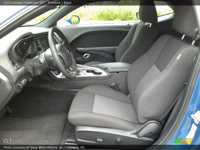 Front Seat of 2020 Challenger SXT
