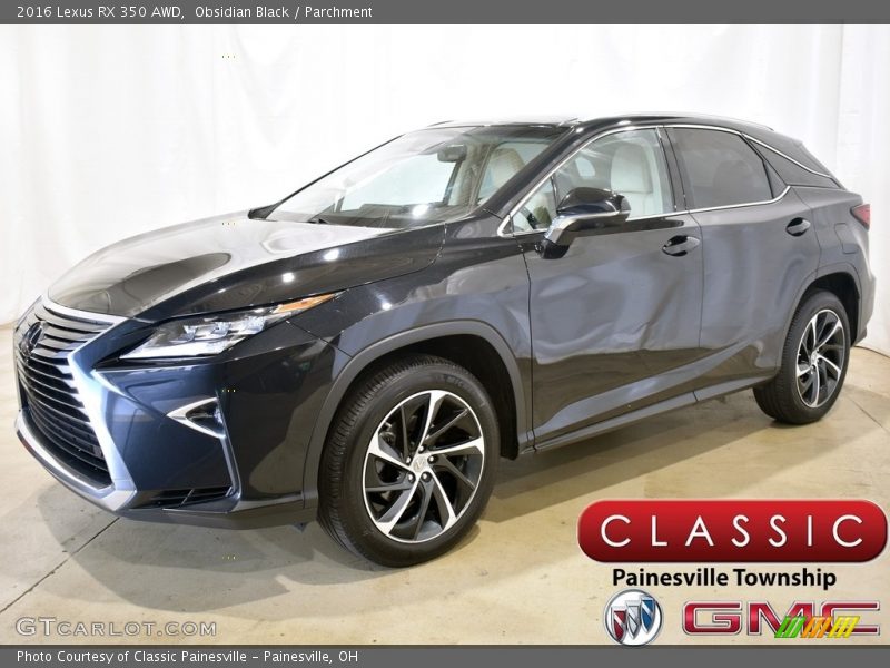 Obsidian Black / Parchment 2016 Lexus RX 350 AWD