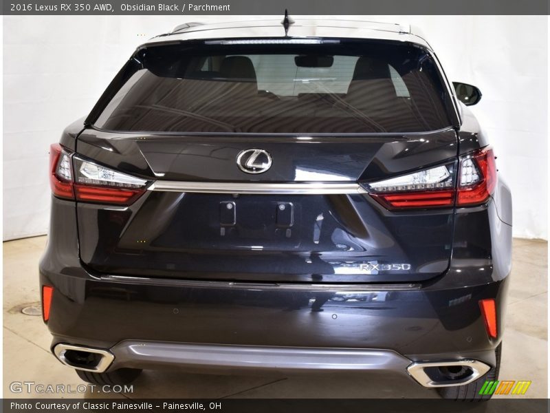 Obsidian Black / Parchment 2016 Lexus RX 350 AWD