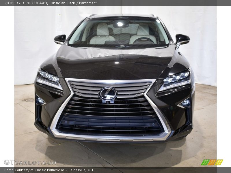 Obsidian Black / Parchment 2016 Lexus RX 350 AWD