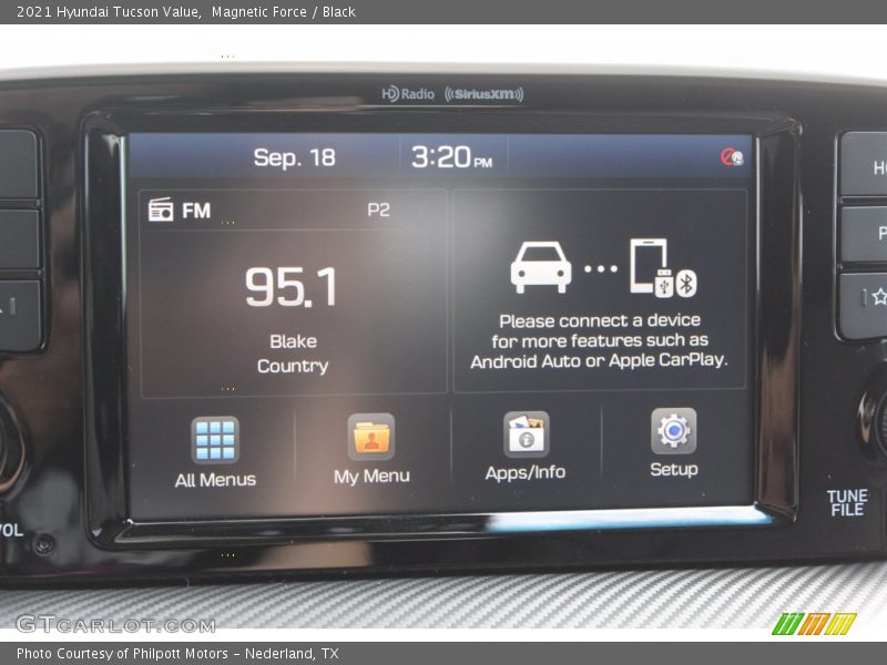 Magnetic Force / Black 2021 Hyundai Tucson Value