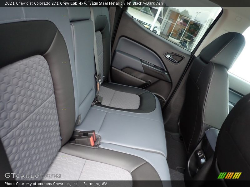 Satin Steel Metallic / Jet Black/­Dark Ash 2021 Chevrolet Colorado Z71 Crew Cab 4x4