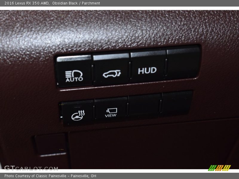 Obsidian Black / Parchment 2016 Lexus RX 350 AWD