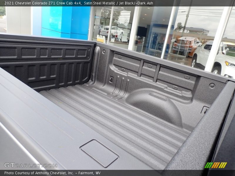 Satin Steel Metallic / Jet Black/­Dark Ash 2021 Chevrolet Colorado Z71 Crew Cab 4x4