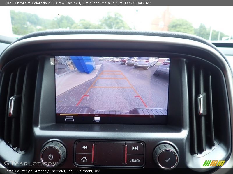 Satin Steel Metallic / Jet Black/­Dark Ash 2021 Chevrolet Colorado Z71 Crew Cab 4x4