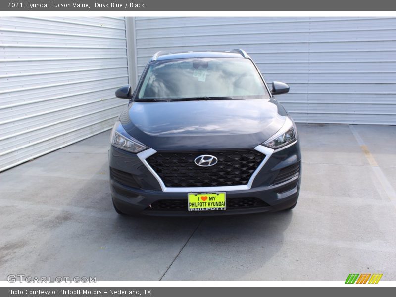 Dusk Blue / Black 2021 Hyundai Tucson Value