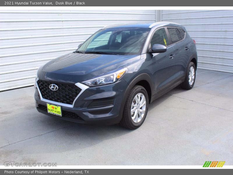 Dusk Blue / Black 2021 Hyundai Tucson Value