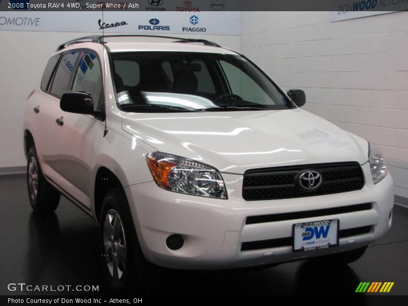 Super White / Ash 2008 Toyota RAV4 4WD