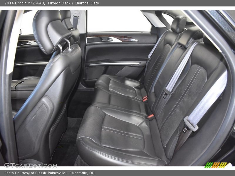 Rear Seat of 2014 MKZ AWD