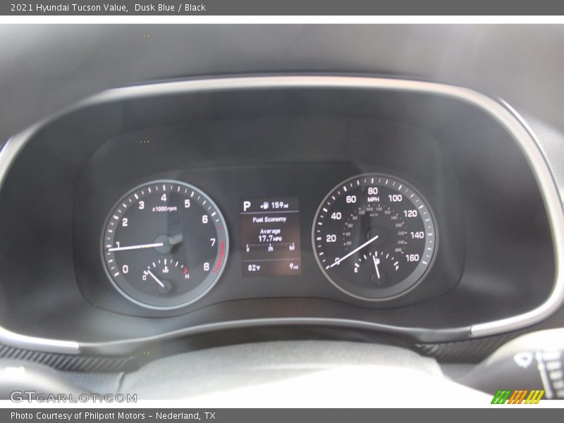Dusk Blue / Black 2021 Hyundai Tucson Value