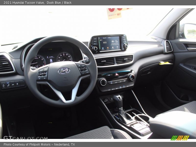 Dusk Blue / Black 2021 Hyundai Tucson Value