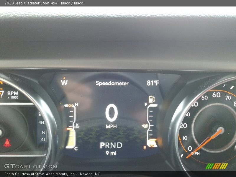 Black / Black 2020 Jeep Gladiator Sport 4x4