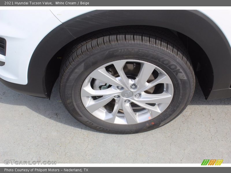 White Cream / Beige 2021 Hyundai Tucson Value