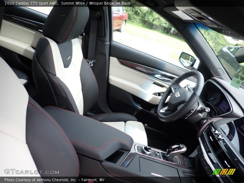 Front Seat of 2020 CT5 Sport AWD