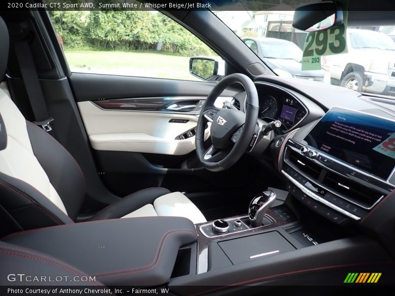 Dashboard of 2020 CT5 Sport AWD