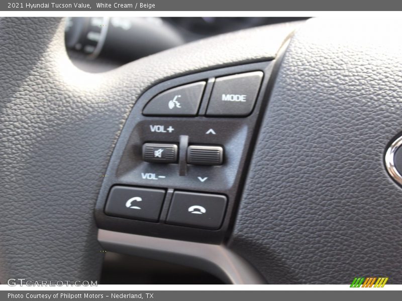 White Cream / Beige 2021 Hyundai Tucson Value