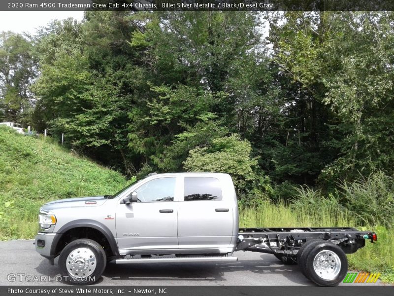 Billet Silver Metallic / Black/Diesel Gray 2020 Ram 4500 Tradesman Crew Cab 4x4 Chassis