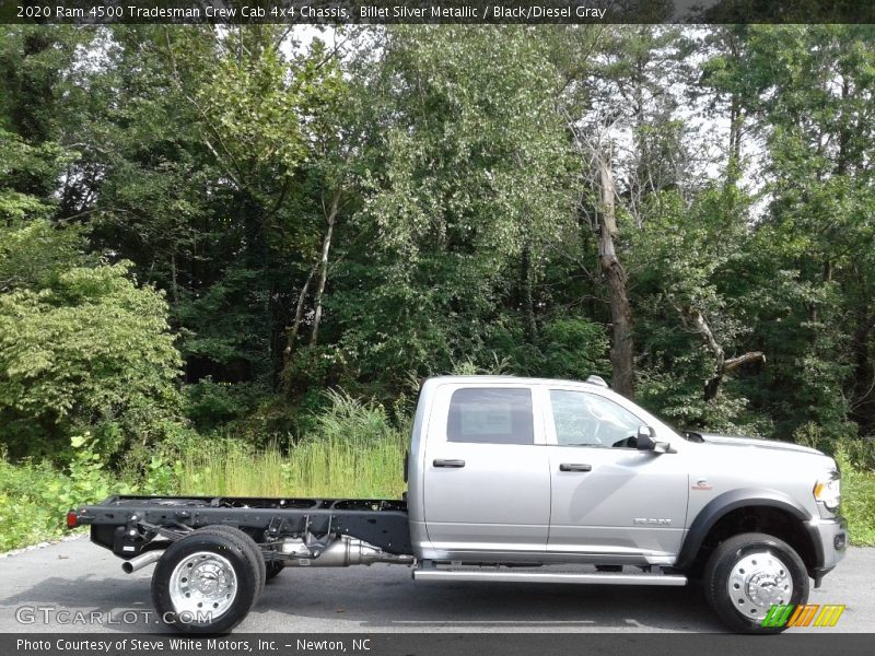  2020 4500 Tradesman Crew Cab 4x4 Chassis Billet Silver Metallic