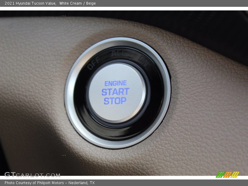 White Cream / Beige 2021 Hyundai Tucson Value